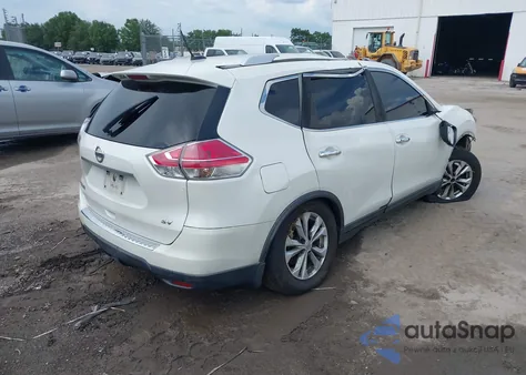2016 Nissan Rogue Sv из США, поврежденный, VIN KNMAT2MT6GP624494